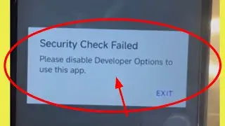Security Check Failed Problem Aadhaar | Security Check Failed please disable developer option Aadhar