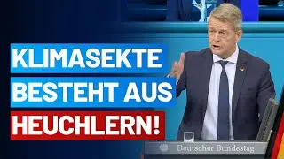 Die Klimasekte besteht aus Heuchlern! - Karsten Hilse - AfD-Fraktion im Bundestag