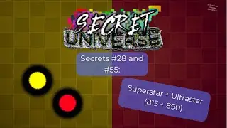 Superstar (+ Ultra Star) Badge - Secret Universe - Roblox (by Feodoric) (GAME LINK IN DESC)