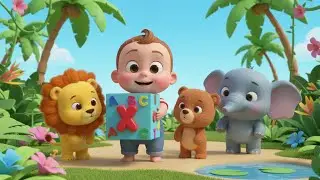 ABC Surprise Box with Animals Song for Kids | Learn Letters & Animals, Popular Nursery Rhyme & Baby