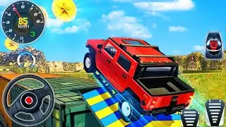 Uphill 4x4 SUV Driving Simulator 2021 - Offroad Cargo Jeep Stunts Driver - Android GamePlay #2