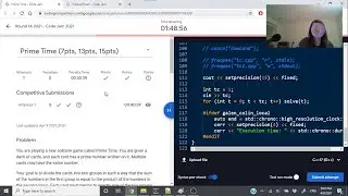 Google Code Jam 1A 2021 Solutions + Screencast | why you shouldn't do rounds at night part 2