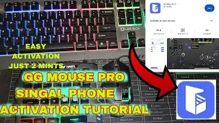 GG MOUSE PRO ACTIVATION TUTORIAL ❓GG mouse pro single phone 📱 ACTIVATION |GG mouse problem solved ✔️