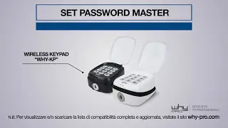 WHY-KP MEMORIZZAZIONE PASSWORD MASTER