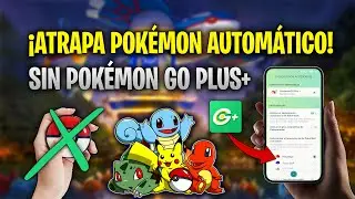 🔥How to catch Pok&eacute;mon automatically without Pok&eacute;mon GO Plus+! Quick and easy🚀