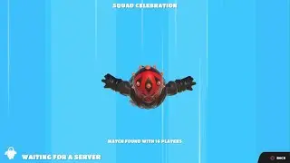 Fall Guys Season 4 Fame Pass 12 Squad Celebration Win #1