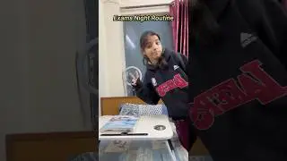 EXAM night routine #nightroutine #exams #winter #mbbs #shorts #study #studyvlog #examprep