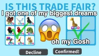 I Got My *MEGA NEON GIRAFFE* Back In Roblox Adopt Me! (Roblox Trading Proofs)