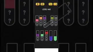 How to do Water sort Puzzle level 440 | Water sort puzzle | Color Sorting Game | Gaming Shortcuts |