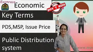 PDS, MSP, Issue Price - Key Terms in Economics (Must Know!)