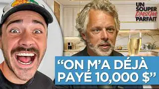 Ils ont payé 10 000$ pour manger avec Francois Lambert ?!