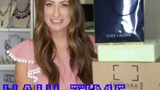 Haul | April 2017 | Sephora | Monat | Estee Lauder | Lip Monthly | Brush Bar | Paula's Choice | No7