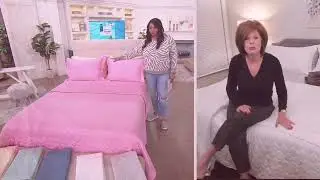 Northern Nights 100% Organic Cotton Solid Quilted Coverlet Set on QVC
