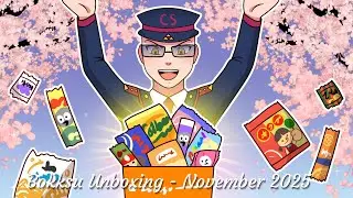 November 2025 Bokksu (Japanese Snacks) Unboxing - Senses Awaken