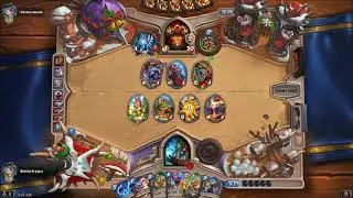 Totem Shaman vs Pirate Warrior(all skill-no luck)