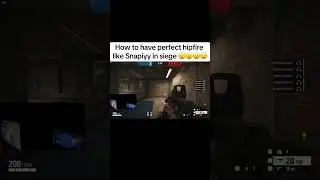Как добиться идеальной стрельбы от бедра в осаде #rainbowsixsiege #R6s #siege