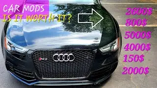 How MUCH are the RS5 MODS