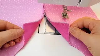 Amazing Sewing Discovery! Zipper-in-Neckline Trick for Professional Results