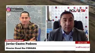 #BuenosDiasRegion Javier Castro Pedrero, Director Zonal Sur FONASA