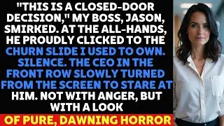 I Let My Boss TORPEDO Our Churn Model &ndash; Then EXPOSED Him With Proof He Couldn&rsquo;t Spin