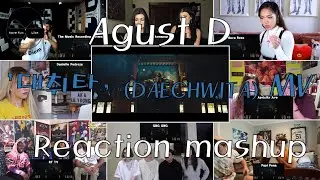 Agust D '대취타' (DAECHWITA) MV reaction mashup