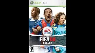 XBOX 360 FIFA 08 - Barcelona vs Real Madrid