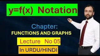 y=f(x) Notation in Mathematics | y=f(x) meaning | Function 05 || in HINDI/URDU
