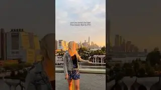 The best free sunset view in NYC ✨🫶🏻 #travel #traveltok #solotravel #nyctourism