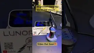 3D Printed DIY Panasonic USB Charging stand with Circuit Video out Soon!