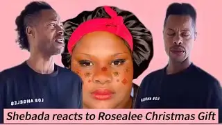 Shebada reacts to Rosealee Christmas Gift