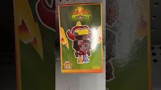 Bitty Bot Megazord Wirh Red Ranger #bittypop #megazord #redranger #funko @Walmart