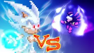 Hyper Sonic VS. Timephiles - Sprite Animation (Collab with @chariosquad)