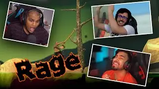 Indian Gamer Angry Reaction While Playing Getting Over It