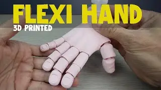3D Hand Flexi and unboxing nice pinky ICE filament..is it really good?