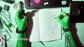Speed Drawing with Gel Pen & Copic Markers | Timelapse Art