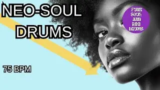 Neo Soul Drum Loop 75 BPM | Deep Slow Groove | Royalty Free Drum Track