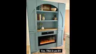 Arched Cabinet build in an RV #rvlife #rvliving #rvlifestyle #rvrenovation #rvmakeover