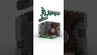 Robin Hood Disney Series 100 LEGO CMF Minifigures Vignette/Habitat #shorts #lego #disney