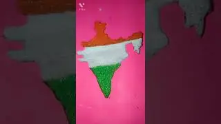 || Diy Indian Map || 🧡🤍💚🇮🇳🇮🇳🇮🇳#shorts Antara's Craft teaching 🧡🤍💚🇮🇳🇮🇳🇮🇳