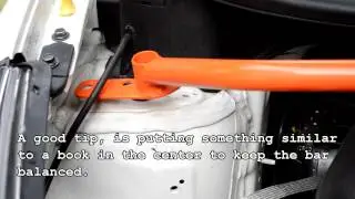 Kia Rio (2014) KR-SB1 Strut Bar Install Video
