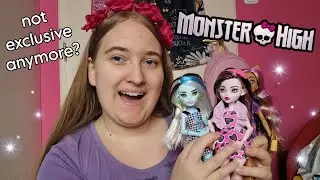Monster High g3 Draculaura, Frankie Stein & Clawdeen Wolf budget dolls review