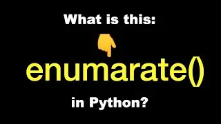 Enumerate() in Python