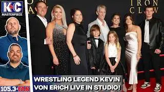 Texas Wrestling Legend Kevin Von Erich Live In Studio | K&C Masterpiece