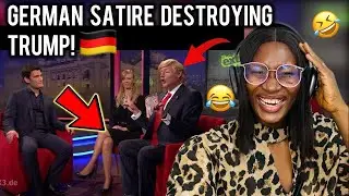 Американская реакция на разгромную критику Дональда Трампа со стороны немецкого телевидения! 🇩🇪
