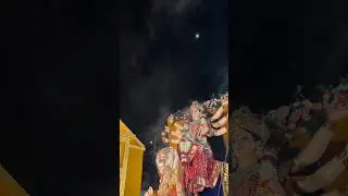 🌊Visjan Maa Chaali 😭 | Navratri ke 9 din 10 din | Devi Vidai Short #navratristatus #trending #shorts