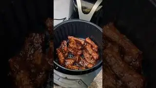 Airfried pork ribs 😍 #airfryer #airfried #porkribs #airfriedrecipe