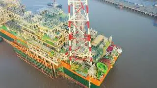 The Greater Tortue Ahmeyim (GTA) Floating Production Storage and Offloading (FPSO) sailed away.