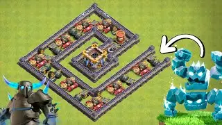 Ultimate Max Traps Formation VS All Troops! Clash of Clans