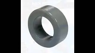 Ferrite Core Toroids Novel Design 61 Material Soft Magnetic Ring Uncoated Ferrite Core For PC40