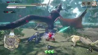 Un suave latigo, es el Nargacuga que dibuja llagas en mis manos